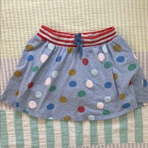Mini Boden Polka Dot Skort